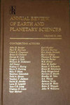Annual Review of Earth and Planetary Sciences雜志封面